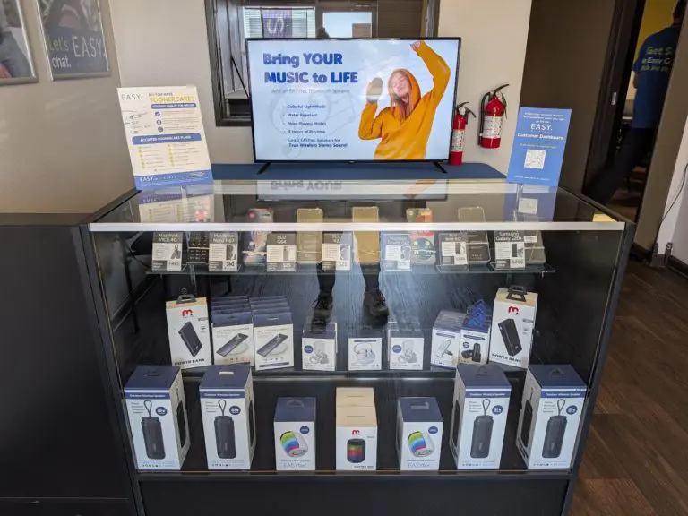 EASY Wireless Lifeline phone store at 1613 East Jackson Street in Hugo, Oklahoma