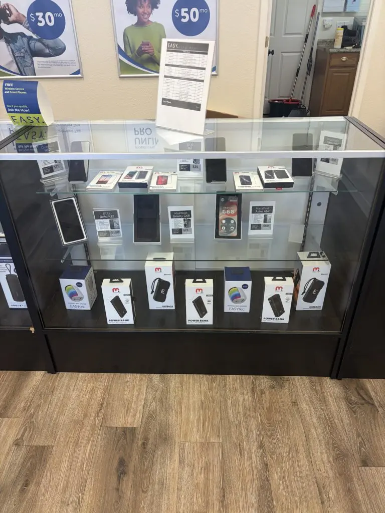 EASY Wireless Lifeline phone store on SE Frank Phillips Blvd in Bartlesville, Oklahoma