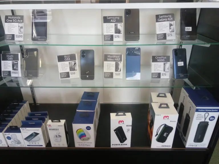 EASY Wireless Lifeline phone store on West Locust Street in Stilwell, Oklahoma