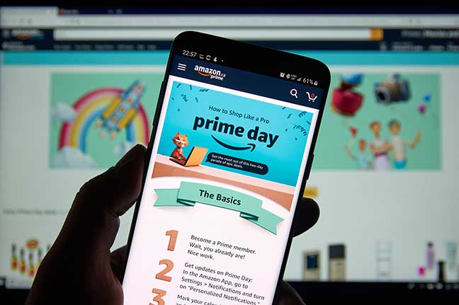 Get a discounted Amazon prime membership