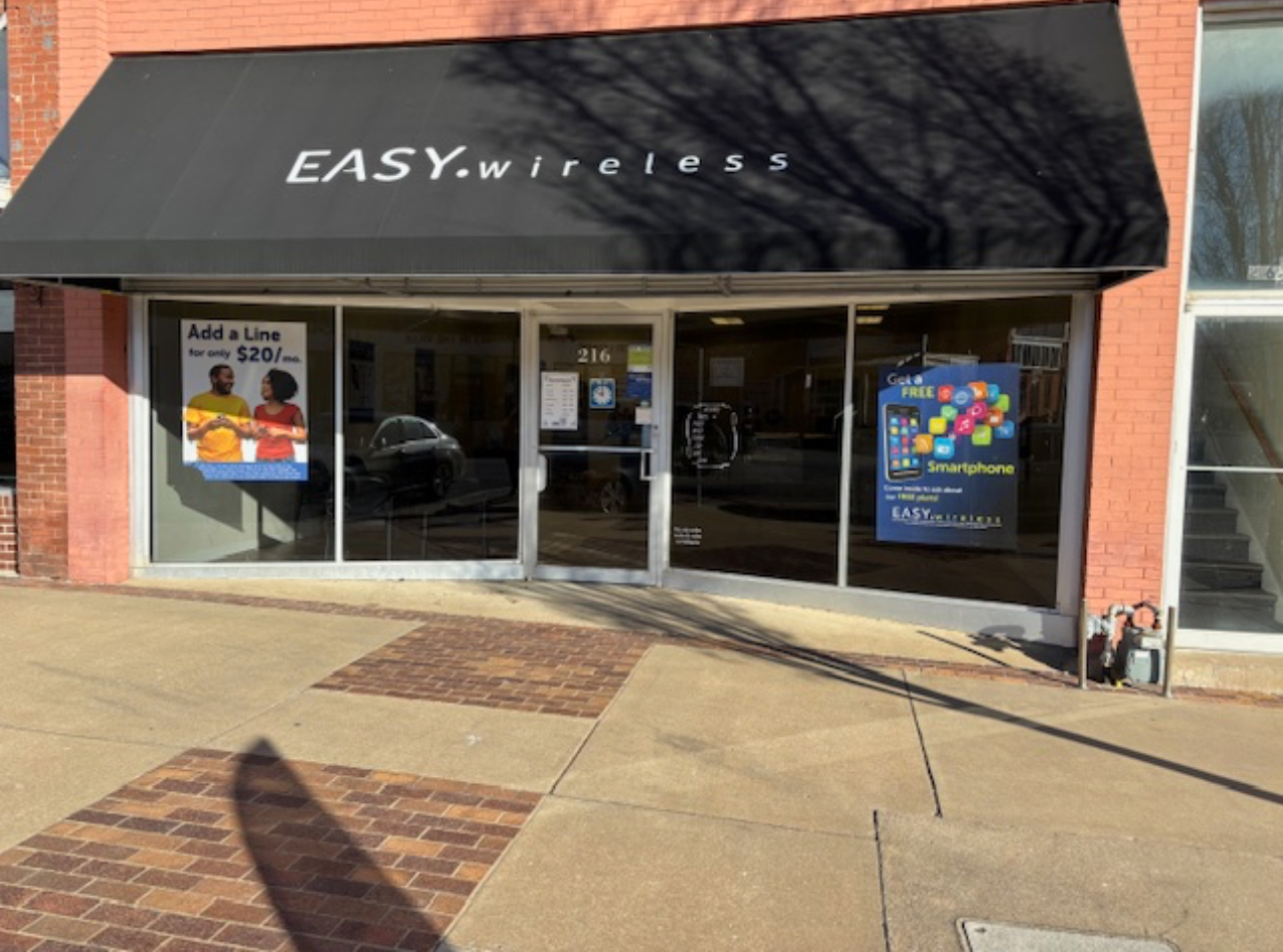 EASY Wireless store in Bartlesville, Oklahoma offering Lifeline phone service